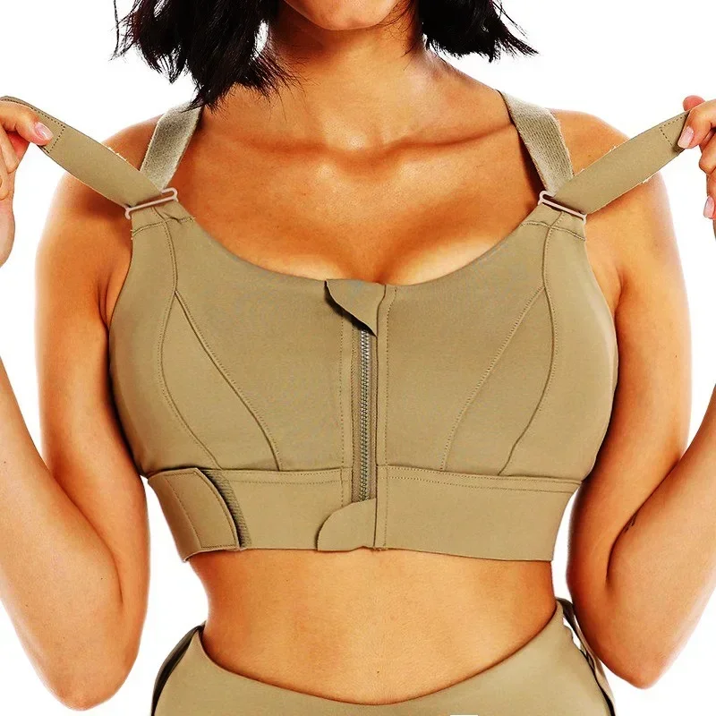 Front Zipper Women Sports Bra  - مراجعة Yoga Fitness Plus وسعره