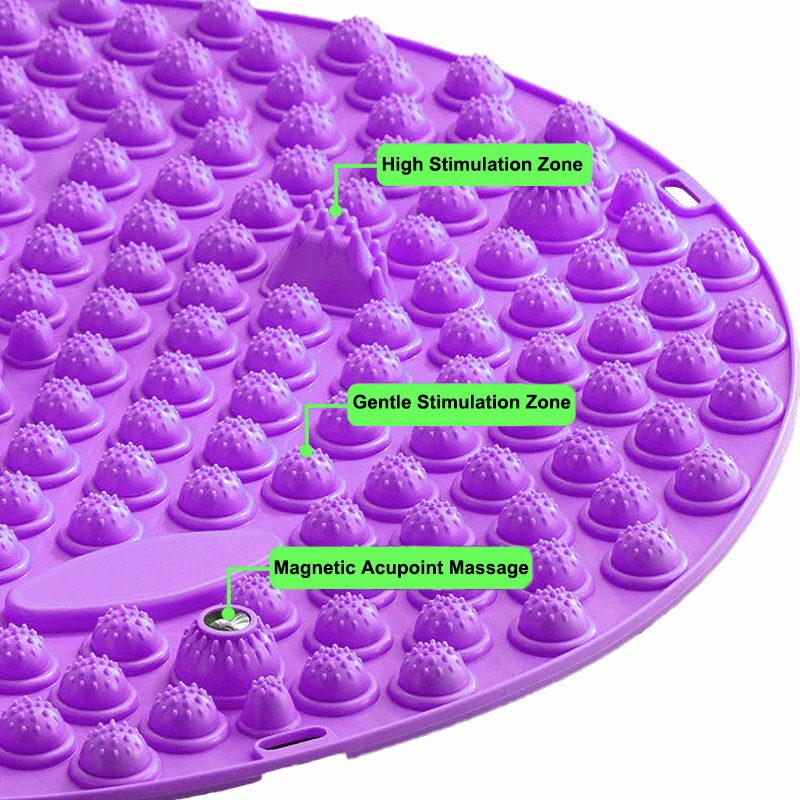 Foot Massage Acupressure Mat M - مراجعة Yoga Fitness Mat وسعره