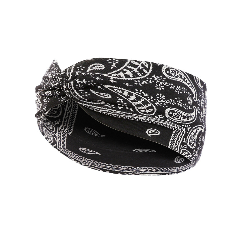 Paisley Cashew flowers hair ba - مراجعة Stretch Strap Yoga وسعره