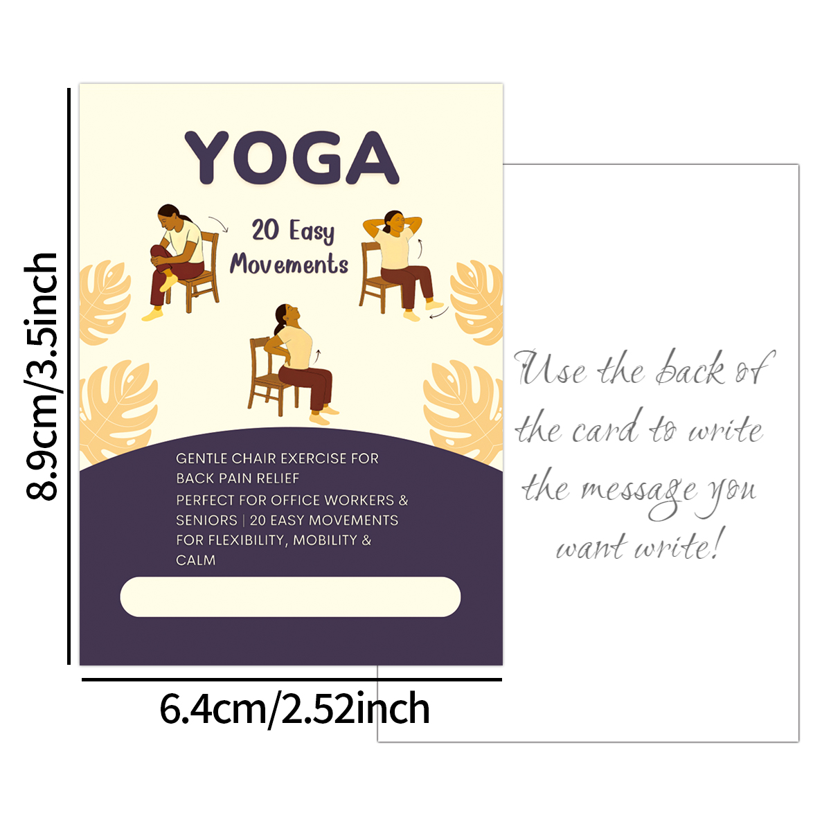 21pcs Seated Yoga Cards,Easy C - مراجعة Yoga Fitness Instructor وسعره