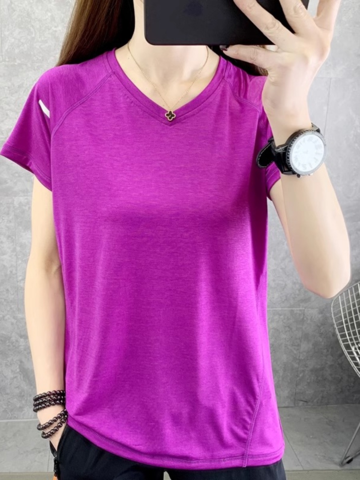 Quick Dry Short Sleeve T-Shirt - مراجعة Yoga Fitness Plus وسعره