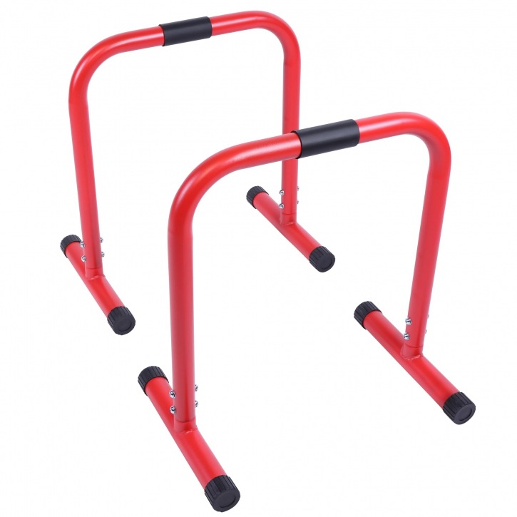 Gym  Heavy Duty Body Pull up a - مراجعة Dip Bar Parallel وسعره