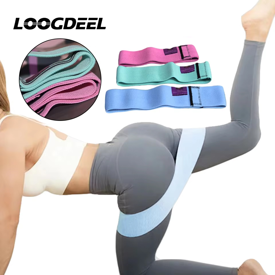 LOOGDEEL 3Pcs/Set Exercise Res - مراجعة Yoga Fitness Gear وسعره