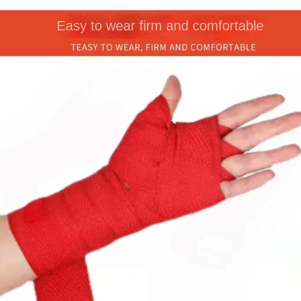 3/5M Boxing Bandage Cotton Ela - مراجعة Wrist Wraps Fitness وسعره
