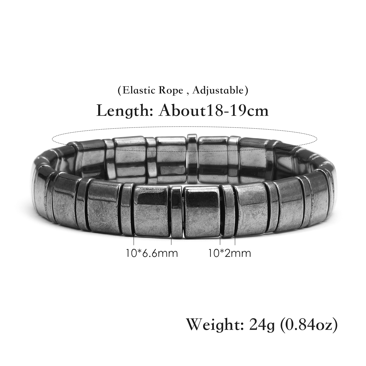 Energy Stone Hematite Bracelet - مراجعة Yoga Fitness Instructor وسعره
